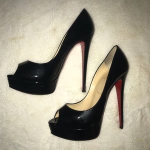Christian Louboutin “Lady Peep” 150mm
